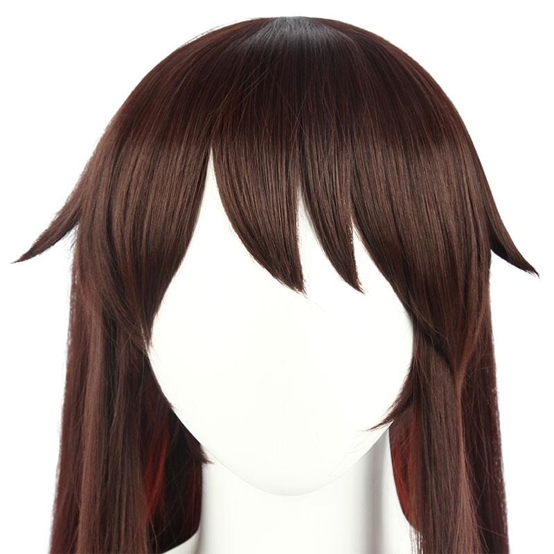 原神 フータオ ブラウングラデーション コスプレウィッグ - 画像 (4)