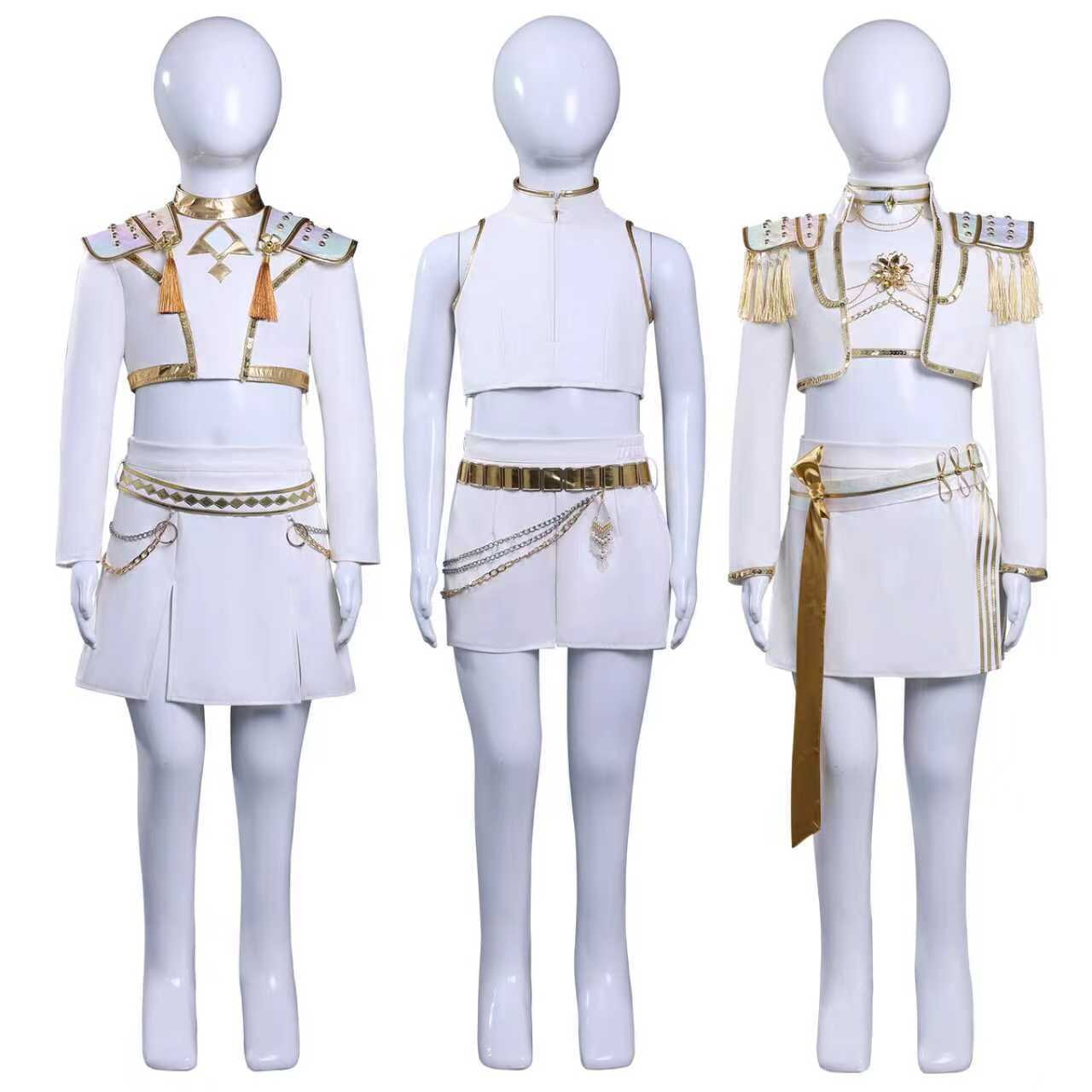 K-POP ガールズ ホワイトコーデ コスプレ衣装 - 画像 (2)