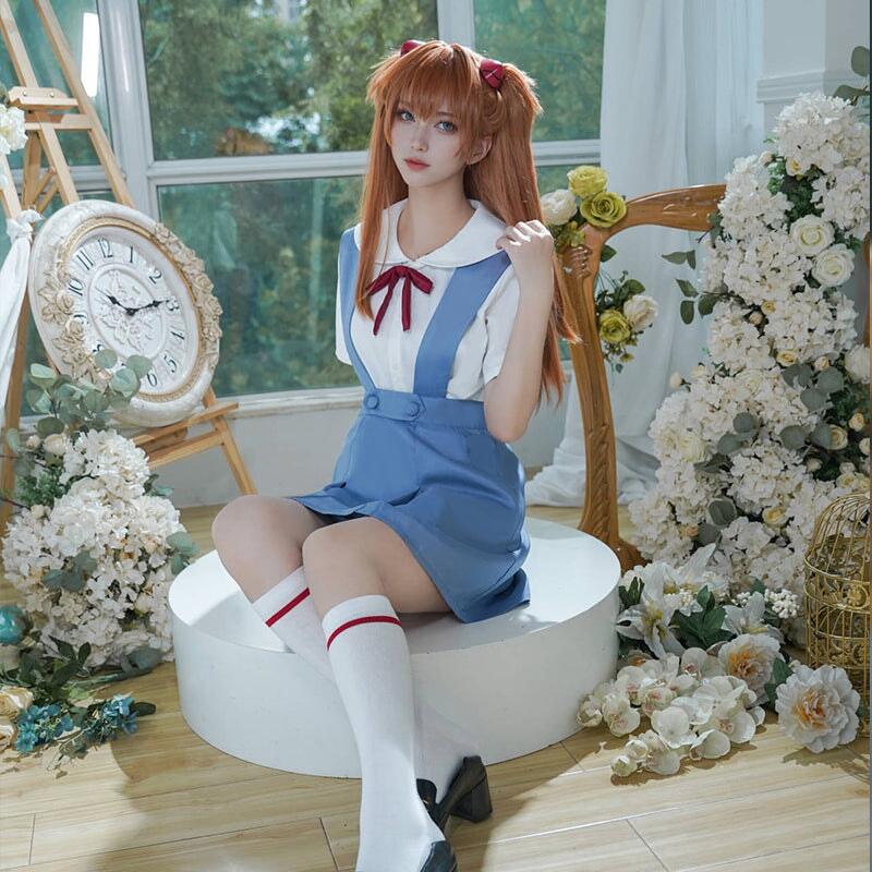 新世紀エヴァンゲリオン アスカ 制服 コスプレ衣装 - 画像 (4)