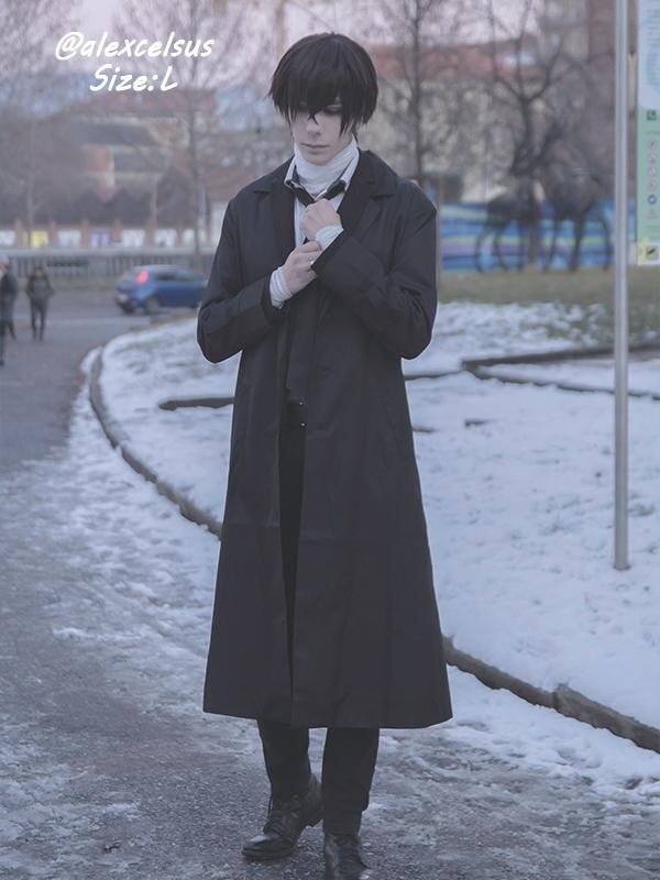文豪ストレイドッグス 太宰治 黒の時代 アニメ コスプレ衣装 - 画像 (12)