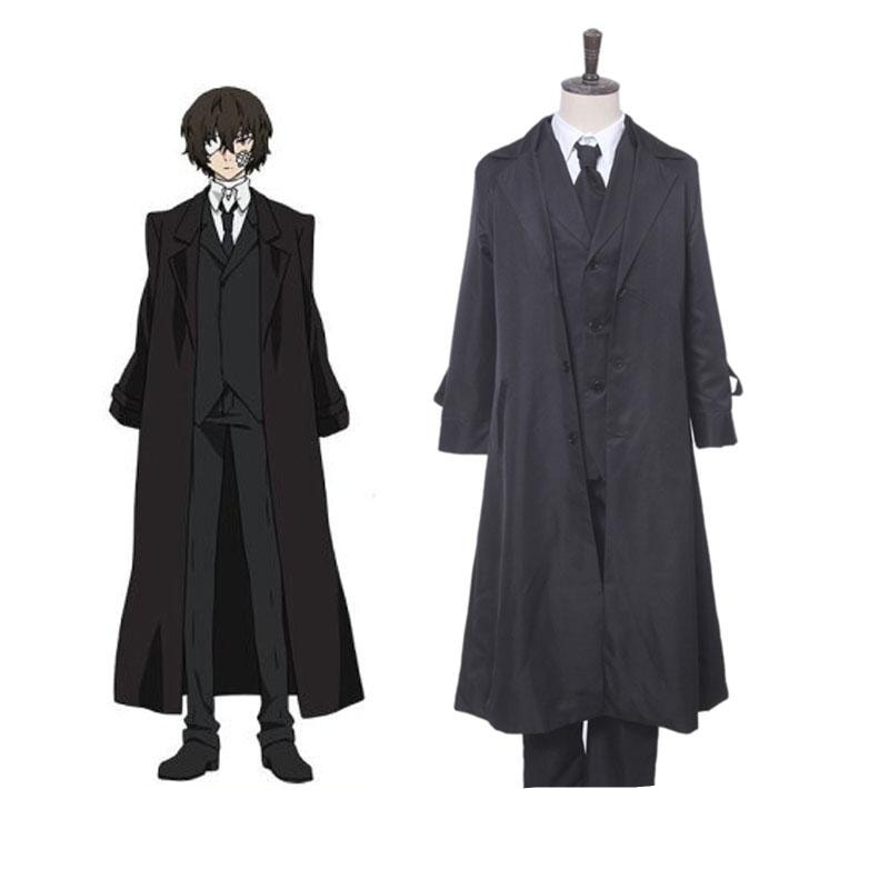 文豪ストレイドッグス 太宰治 黒の時代 アニメ コスプレ衣装 - 画像 (14)