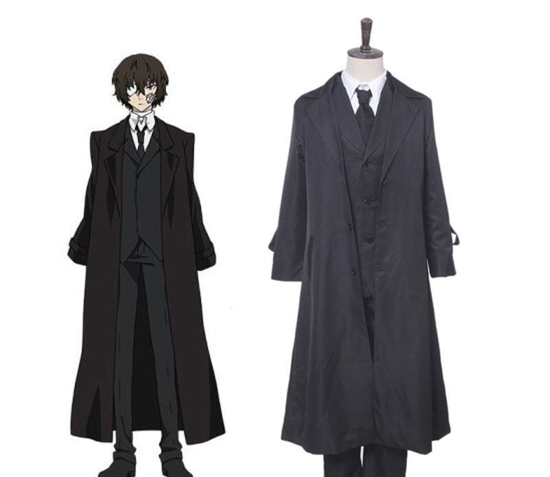 文豪ストレイドッグス 太宰治 黒の時代 アニメ コスプレ衣装 - 画像 (15)