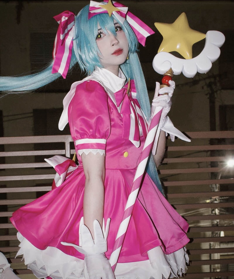 リトライナウ シンガー ピンクドレス 魔法風 コスプレ衣装 在庫 - 画像 (20)