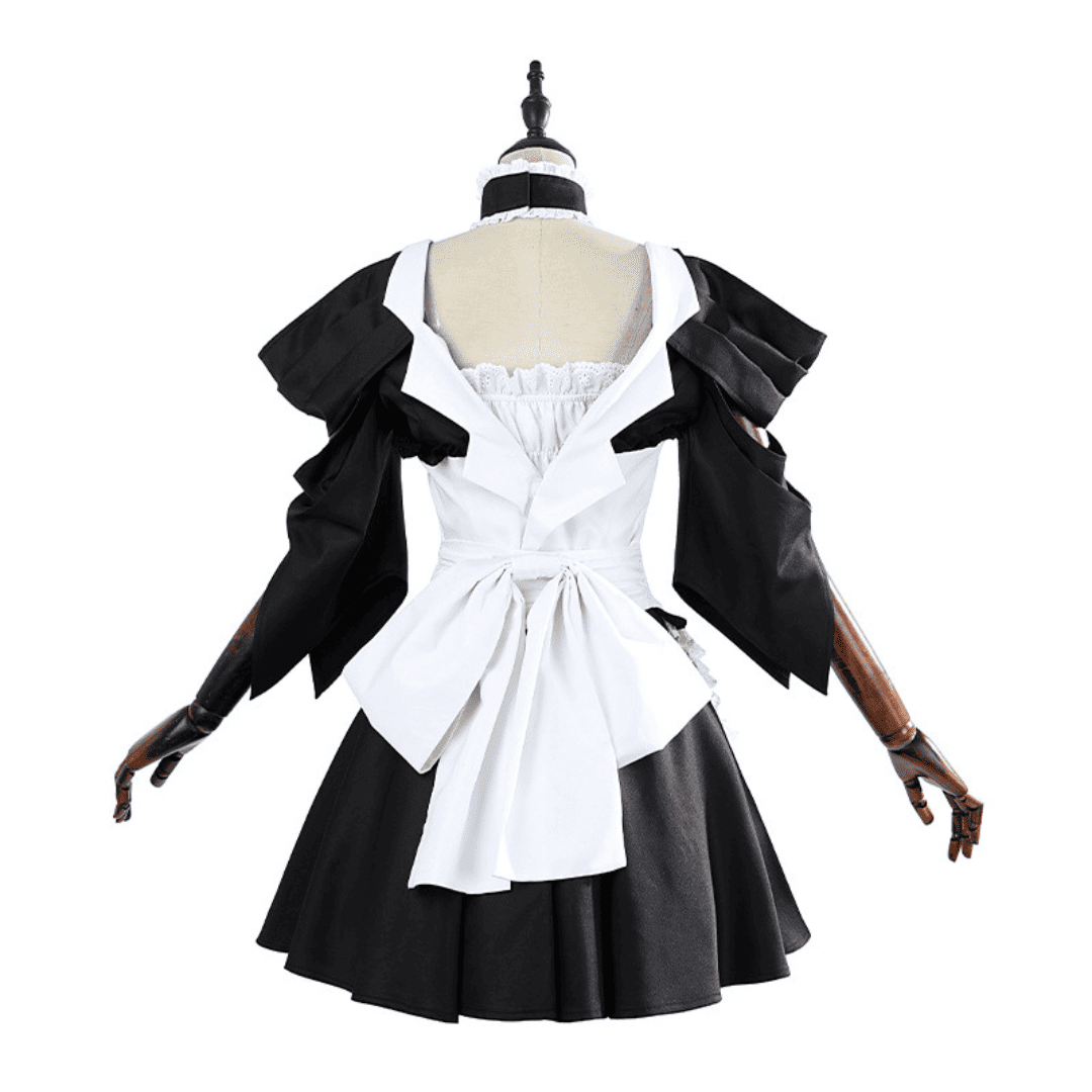 会長はメイド様! 白黒メイド服 コスプレ衣装 - 画像 (4)