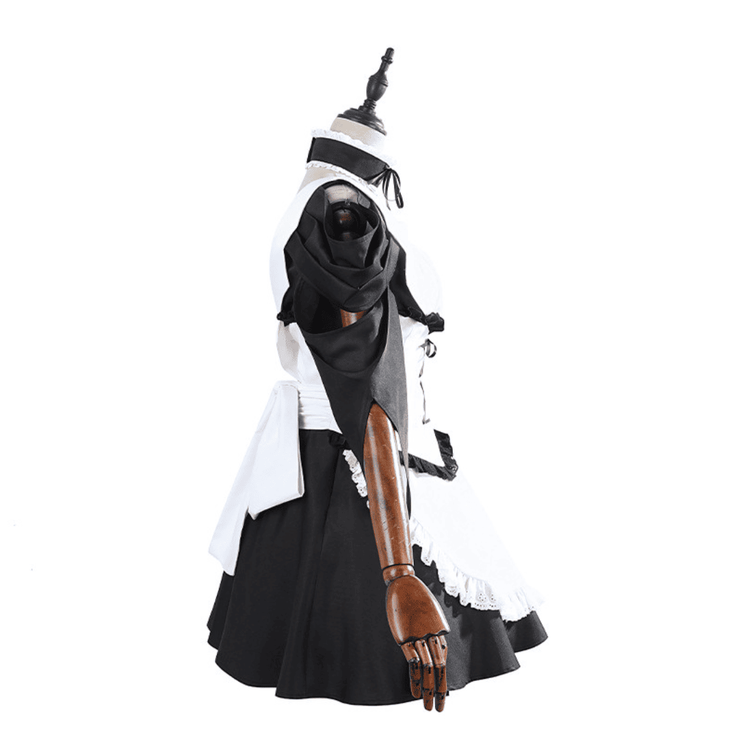 会長はメイド様! 白黒メイド服 コスプレ衣装 - 画像 (5)