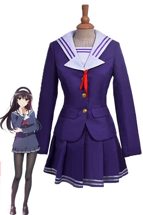 冴えない彼女の育てかた 霞ヶ丘詩羽 パープルドレス