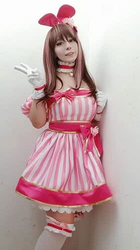 ユーチューバー キズナアイ ピンクドレス コスプレ衣装 販売 - 画像 (8)