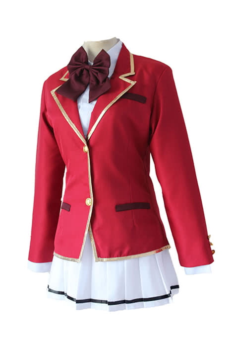 ようこそ実力至上主義の教室へ 堀北鈴音 レッドドレス コスプレ衣装 - 画像 (2)