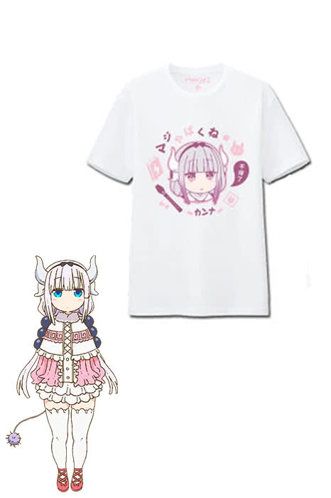 小林さんちのメイドラゴン カンナカムイ T シャツ アニメコスプレ衣装