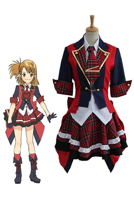 AKB0048 大島優子 9 番 制服ドレス コスプレ衣装