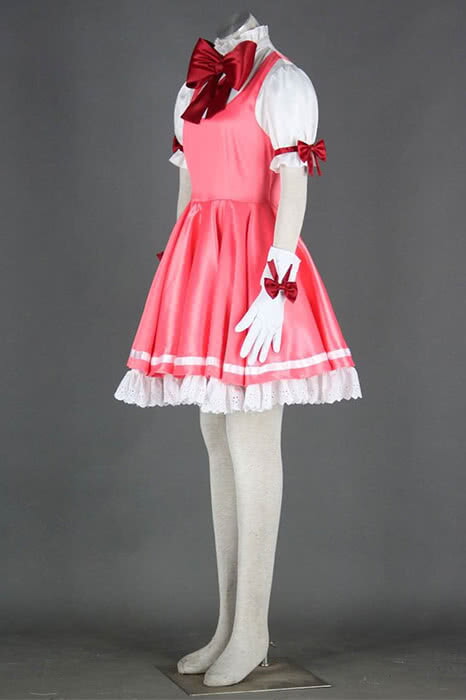 カードキャプターさくら 木之本桜 ピンクドレス コスプレ衣装 販売 - 画像 (2)