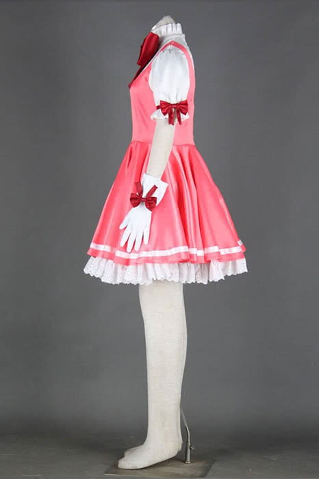 カードキャプターさくら 木之本桜 ピンクドレス コスプレ衣装 販売 - 画像 (3)