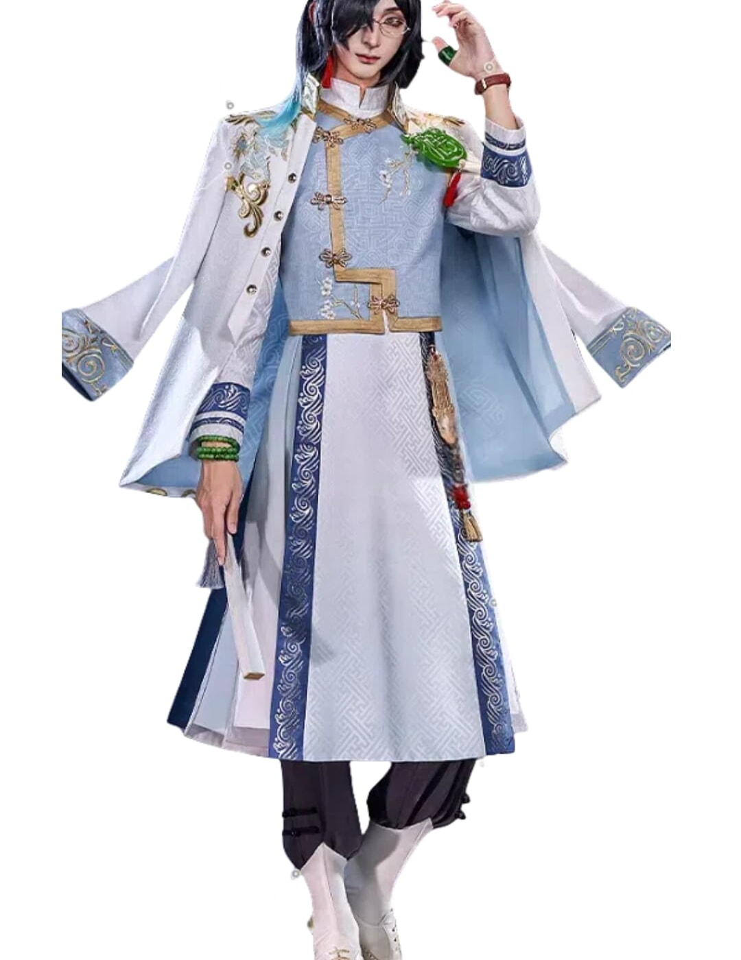 第五人格 白黒無常 宿傘之魂 商人 コスプレ衣装 - 画像 (2)