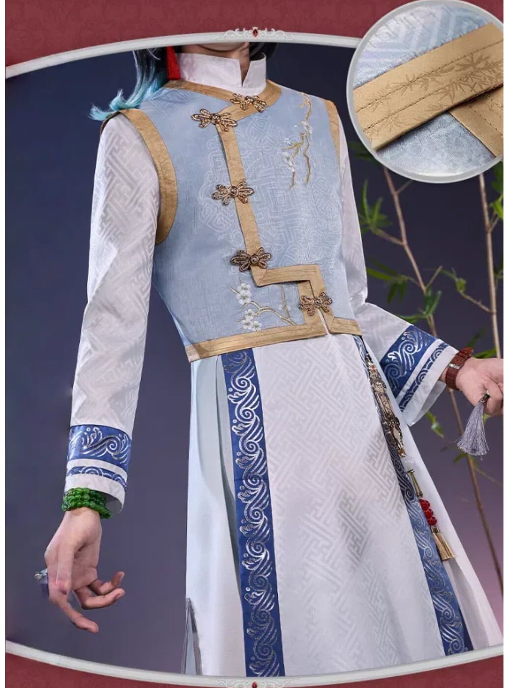 第五人格 白黒無常 宿傘之魂 商人 コスプレ衣装 - 画像 (6)