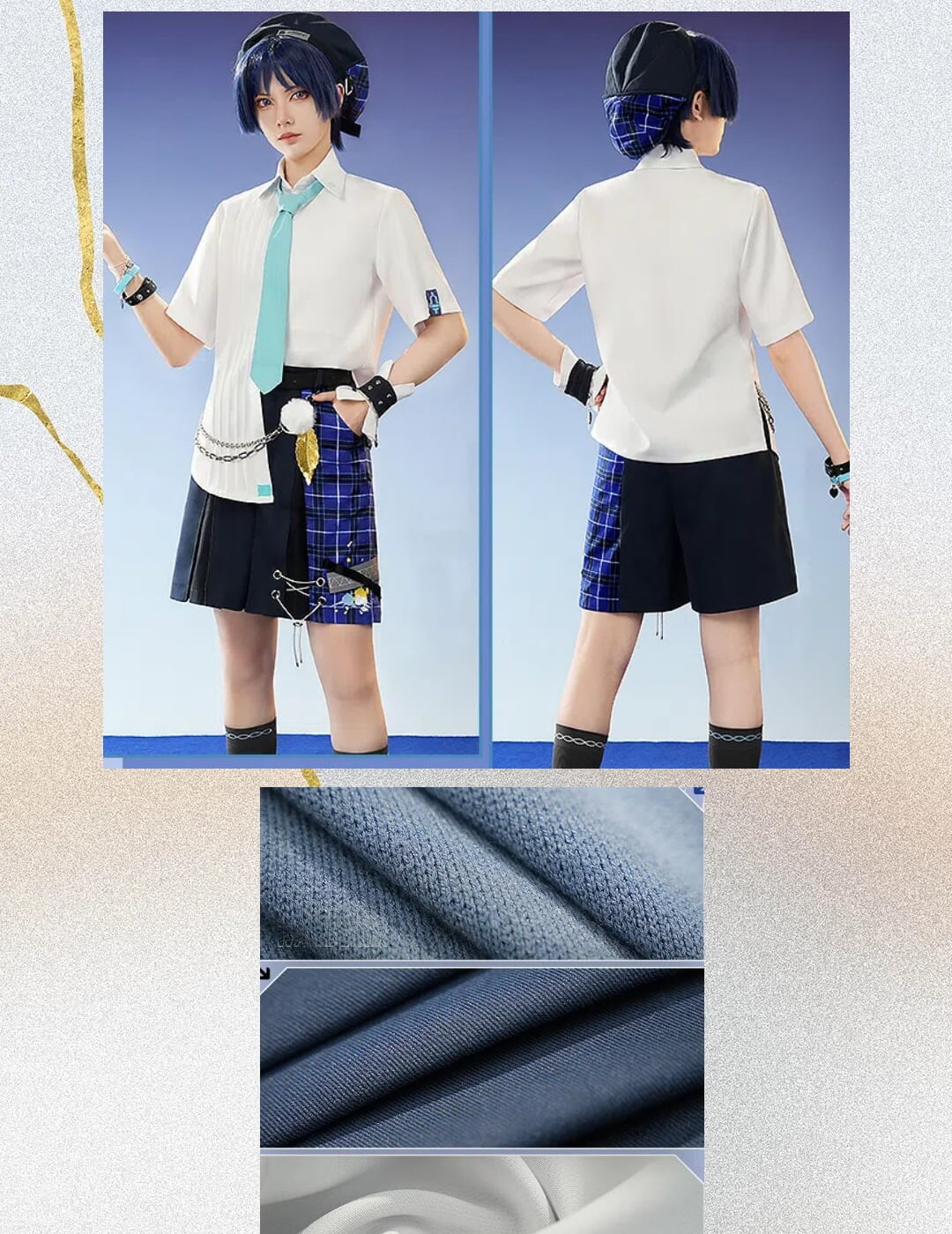 原神 放浪者 スカラマシュ コーヒーコラボ衣装 コスプレ衣装 - 画像 (3)