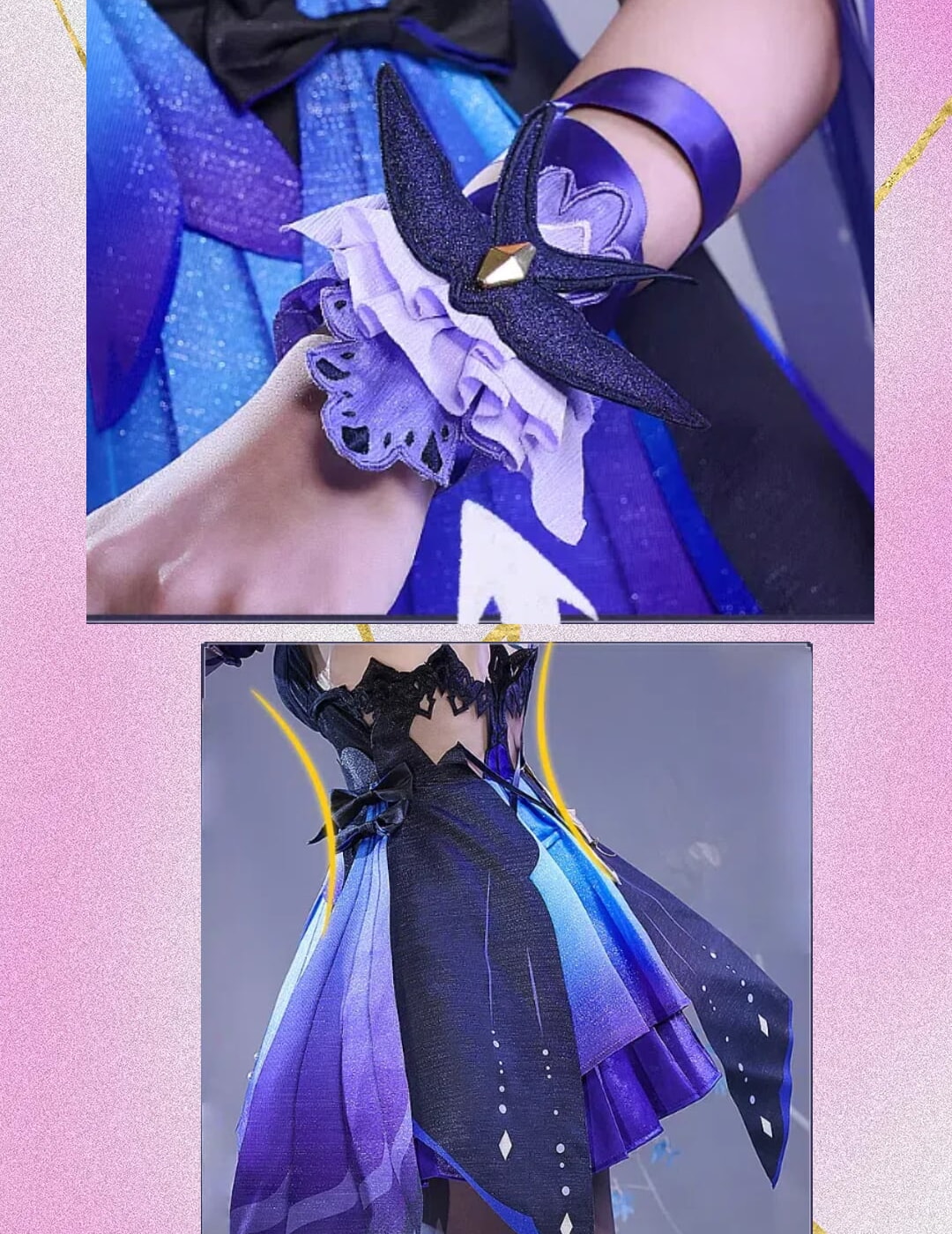 原神 刻晴 コクセイ 霓裾の舞 コスプレ衣装 - 画像 (7)