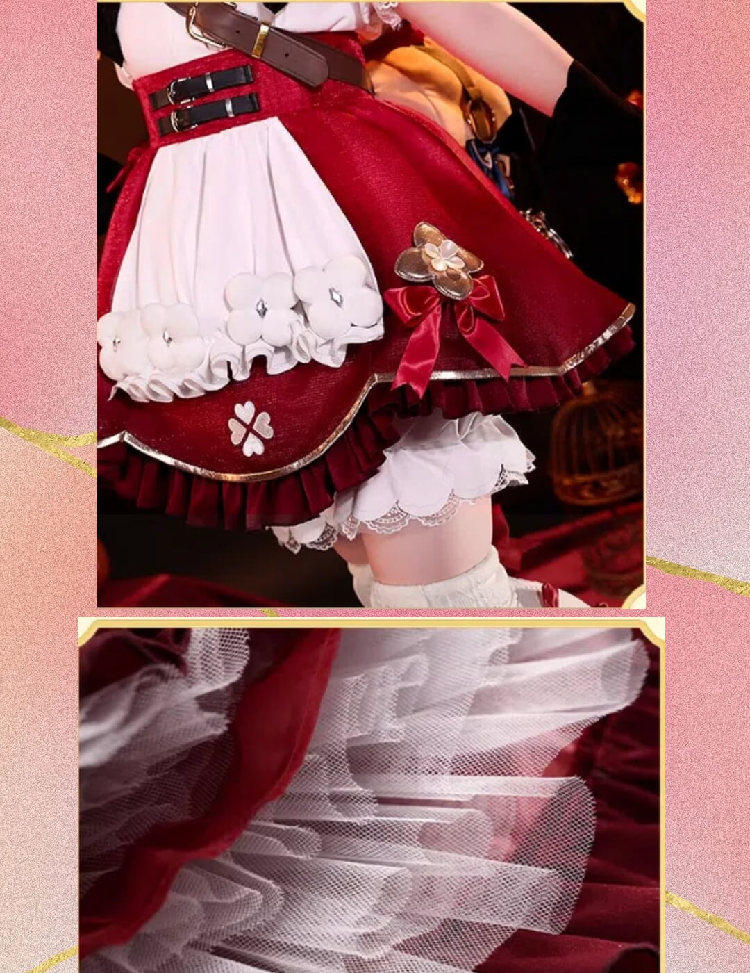原神 クレー 星燭に揺れる爛花 魔女 コスプレ衣装 - 画像 (11)