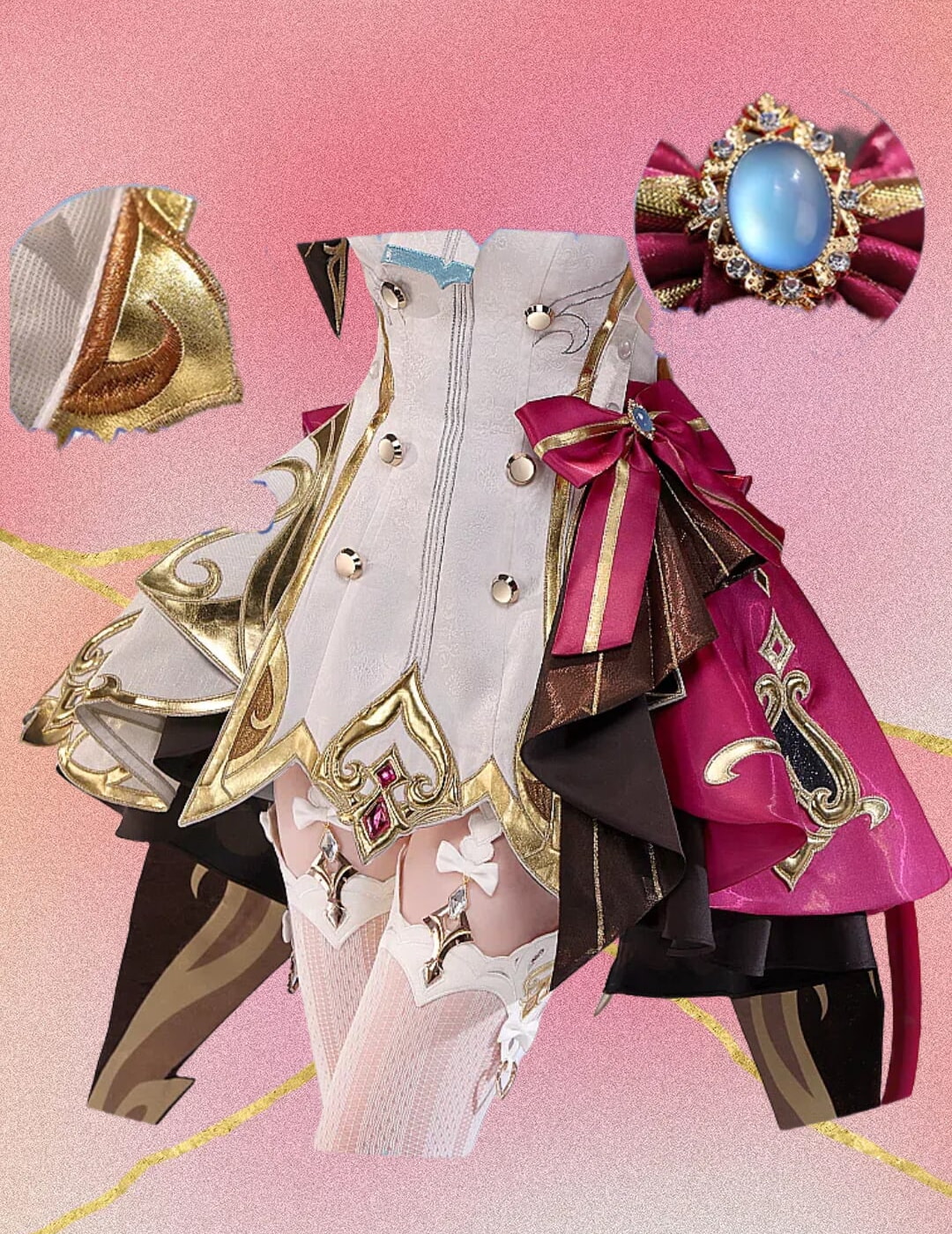 原神 エスコフィエ コスプレ衣装 - 画像 (4)