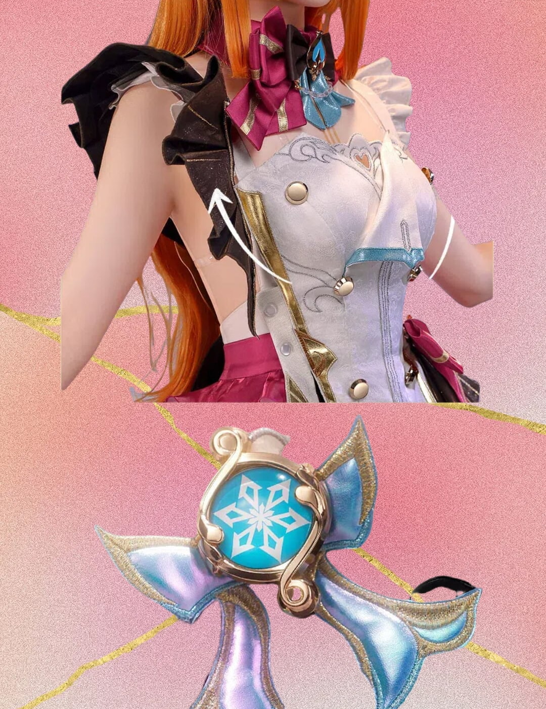 原神 エスコフィエ コスプレ衣装 - 画像 (5)