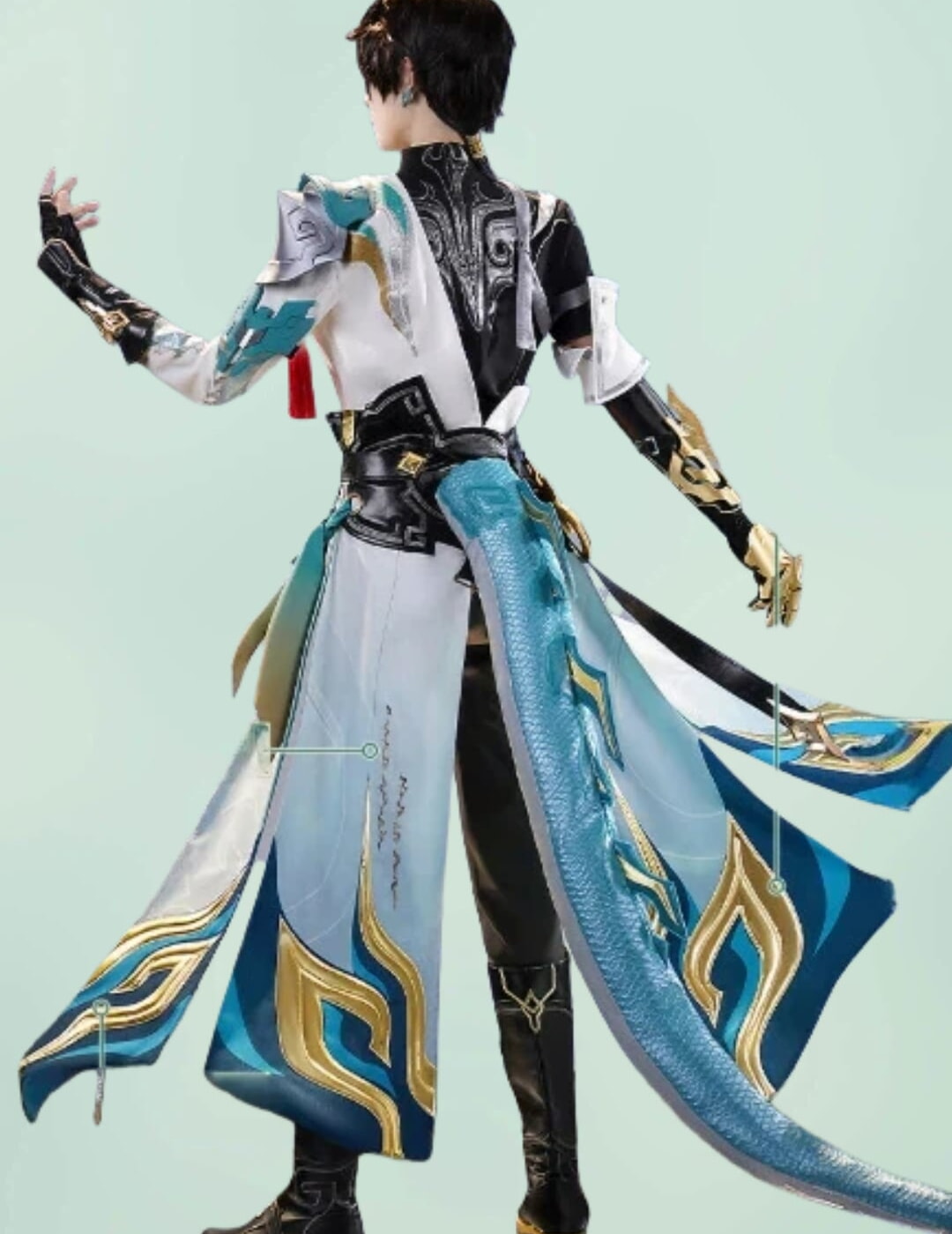 崩壊:スターレイル 丹恒・騰荒 SP衣装 コスプレ衣装 - 画像 (3)