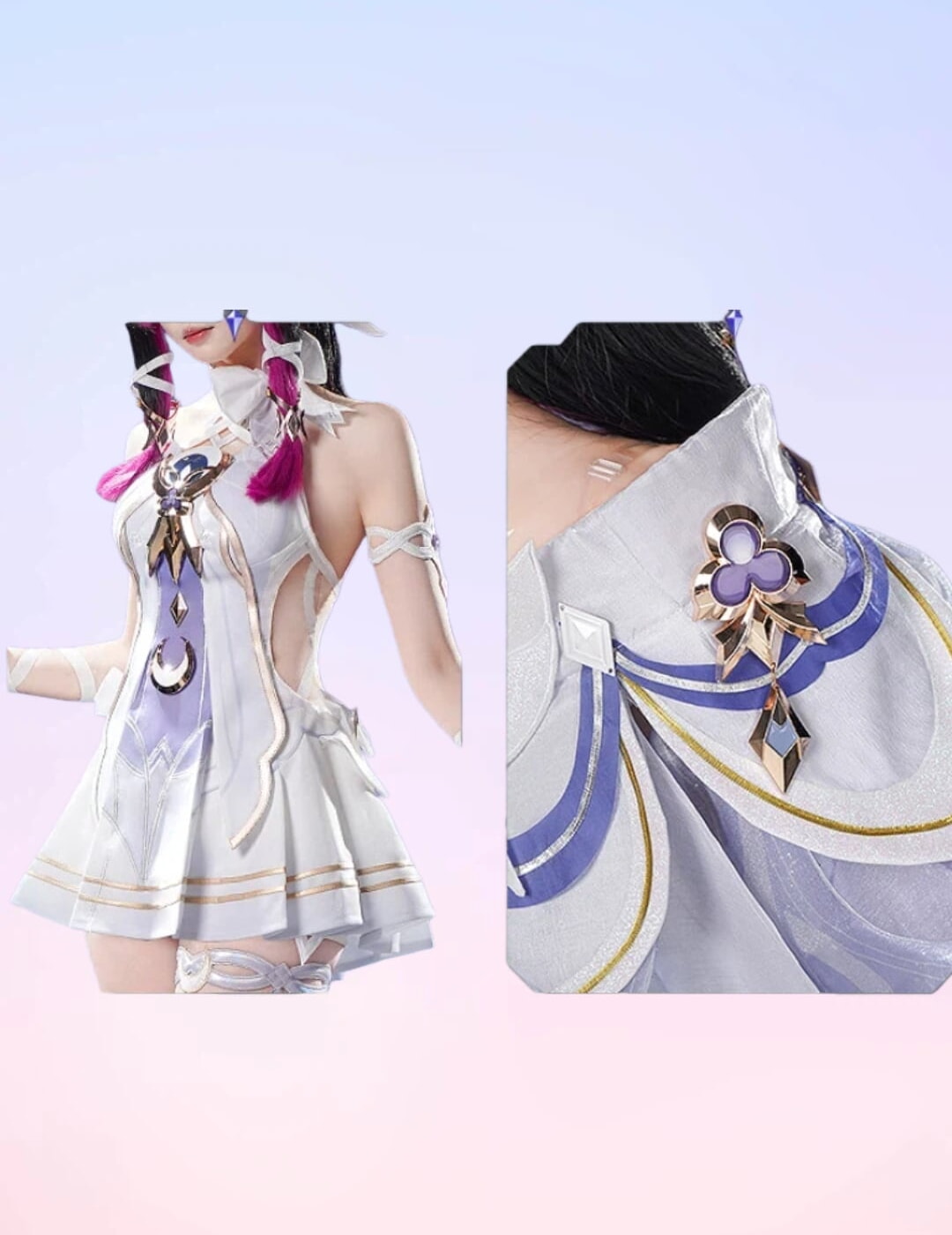 原神 コロンビーナ ファデュイ 少女 コスプレ衣装 - 画像 (14)