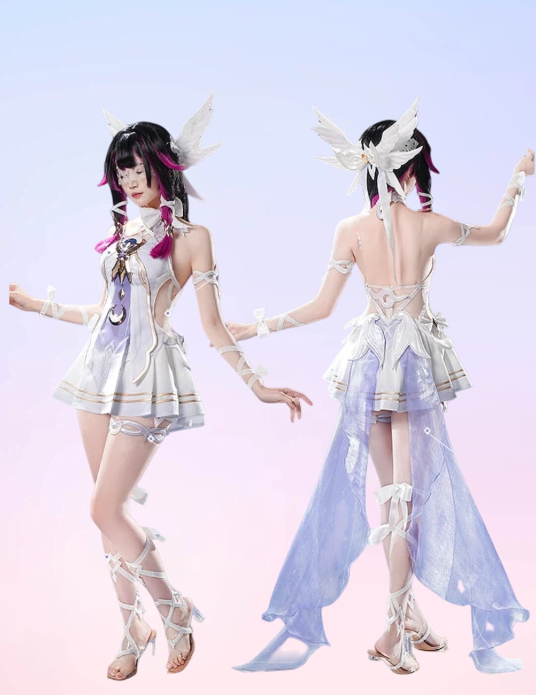 原神 コロンビーナ ファデュイ 少女 コスプレ衣装 - 画像 (10)