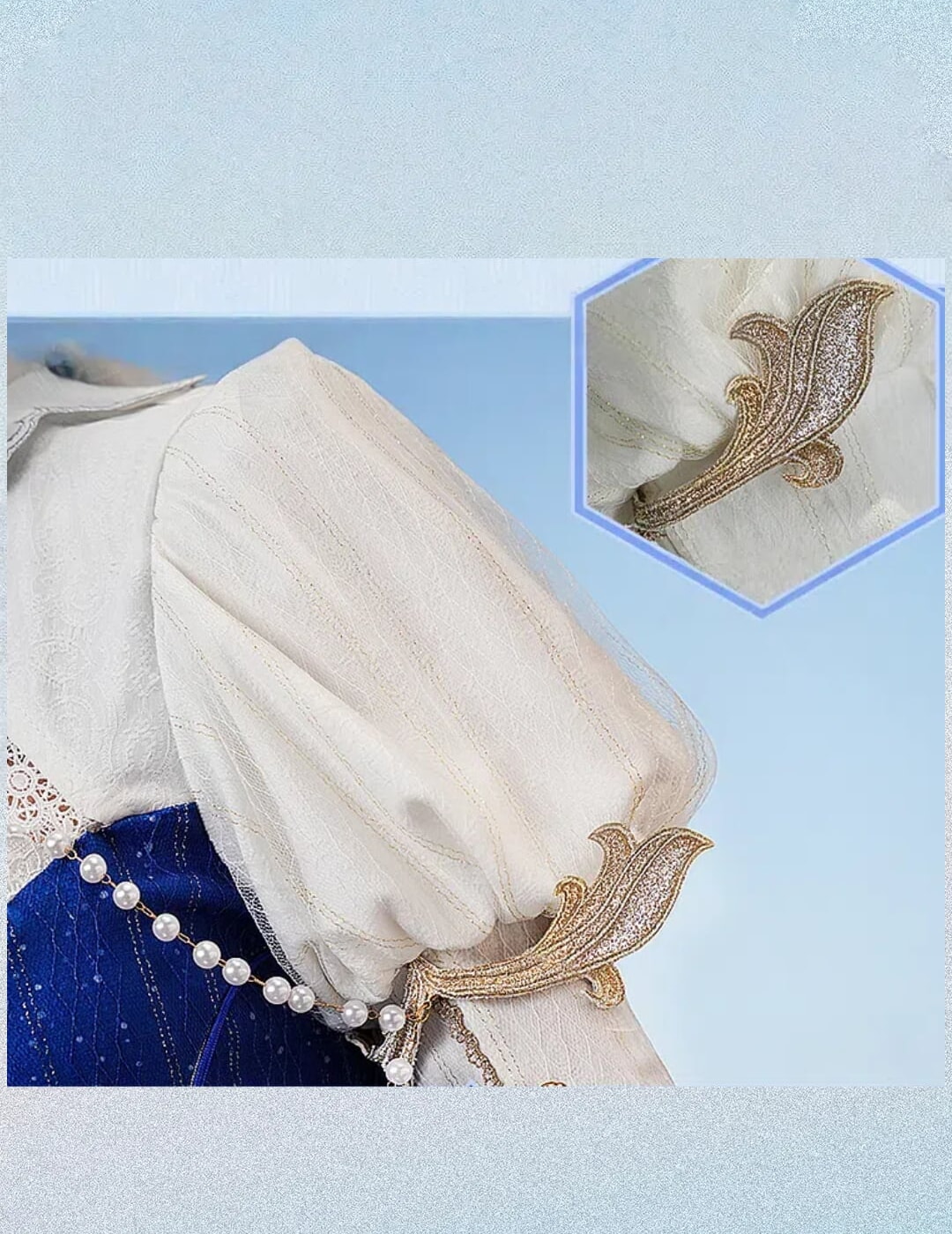 原神 フリーナ フォカロルス ブルーワルツ コスプレ衣装 - 画像 (9)