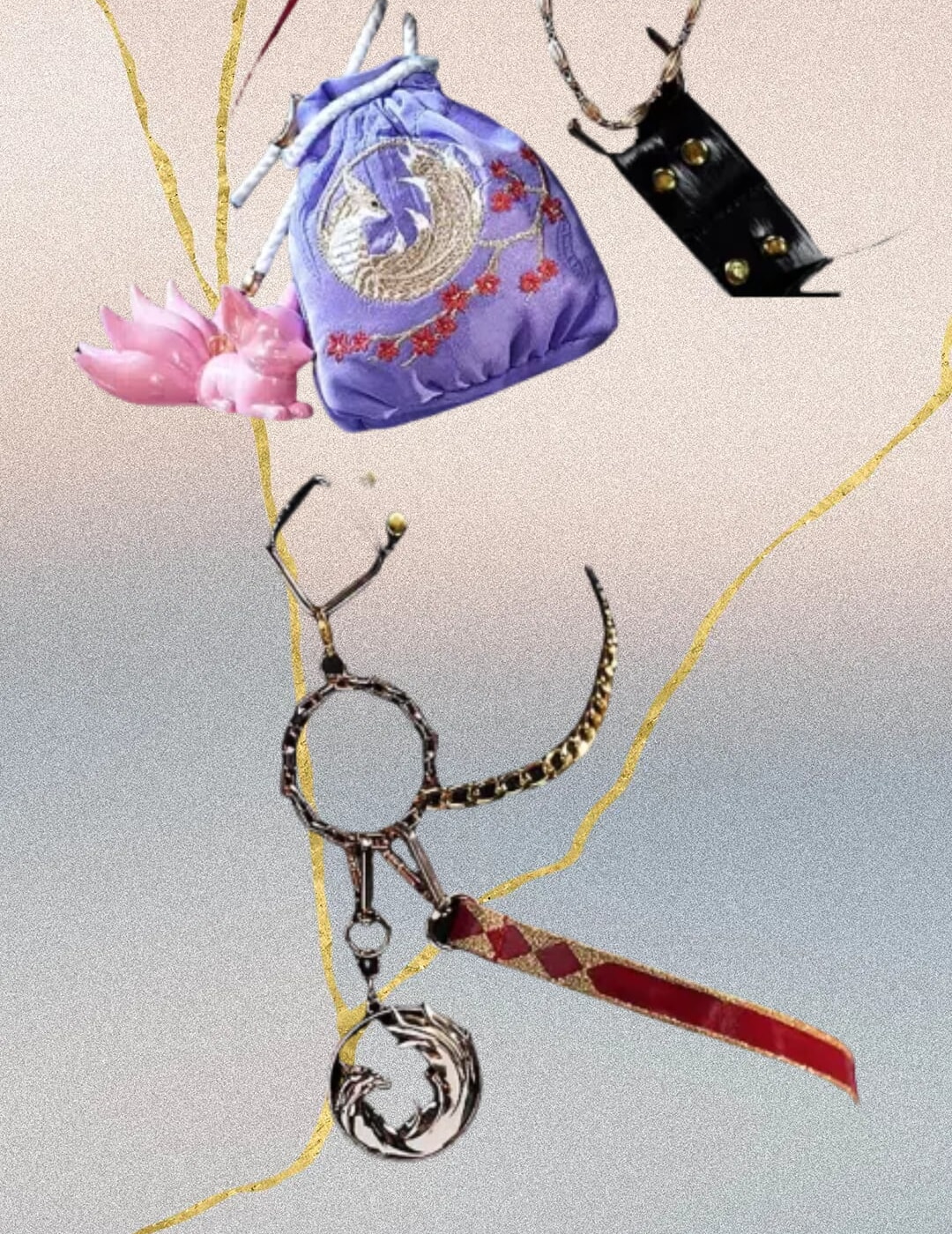 アークナイツ スイカズラ ヴァルピスフォーリア 忍冬 尻尾耳付 コスプレ衣装 - 画像 (7)