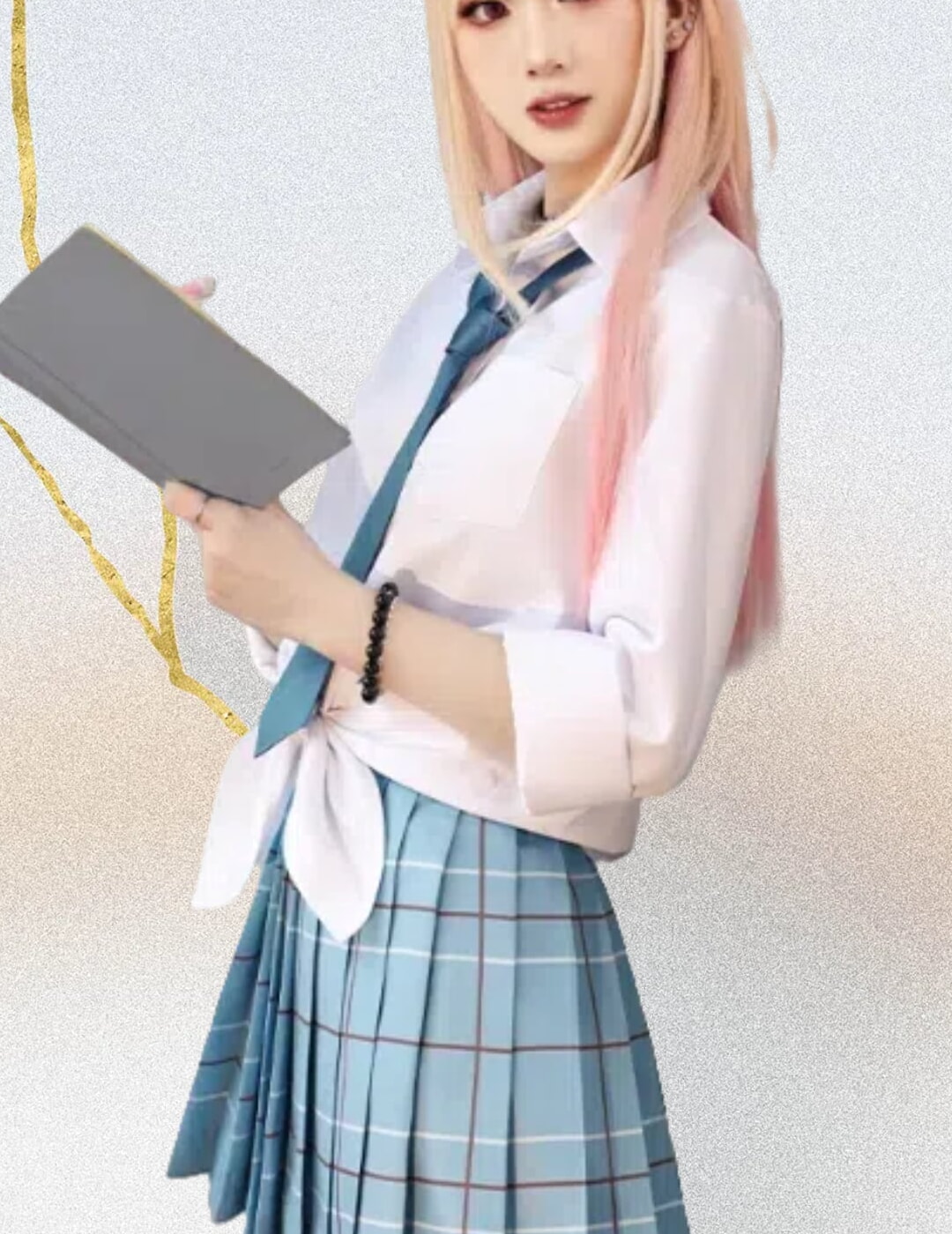 その着せ替え人形は恋をする(着せ恋) 喜多川海夢 制服 コスプレ衣装 - 画像 (3)