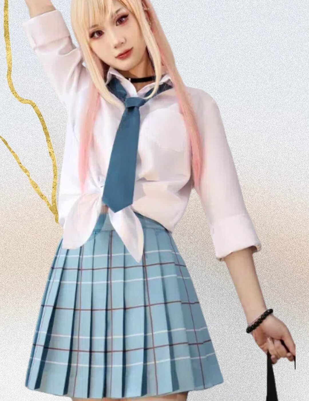 その着せ替え人形は恋をする(着せ恋) 喜多川海夢 制服 コスプレ衣装 - 画像 (4)