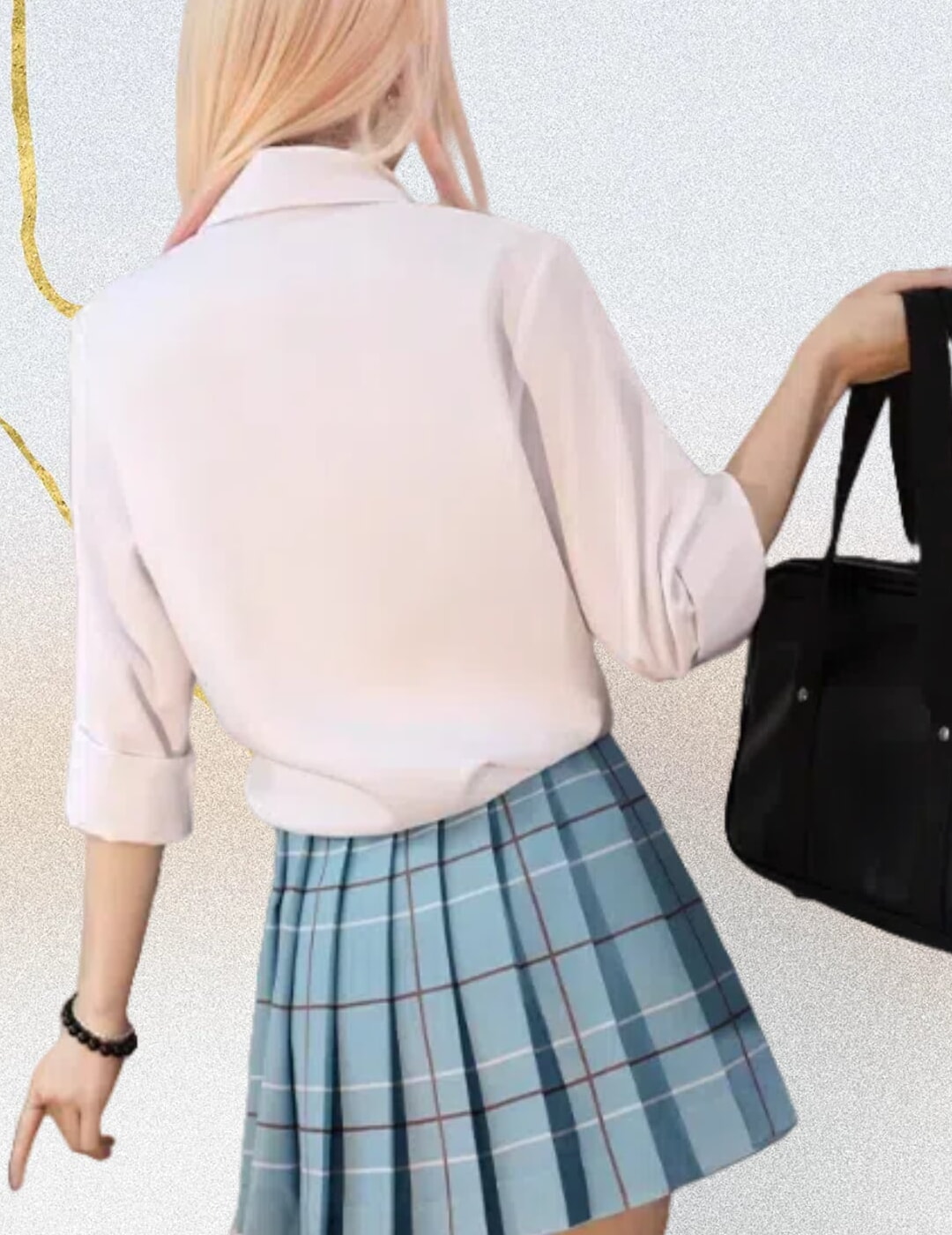 その着せ替え人形は恋をする(着せ恋) 喜多川海夢 制服 コスプレ衣装 - 画像 (6)