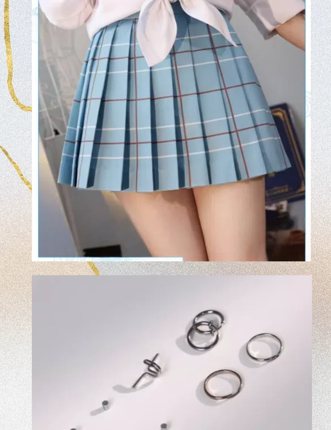 その着せ替え人形は恋をする(着せ恋) 喜多川海夢 制服 コスプレ衣装 - 画像 (8)