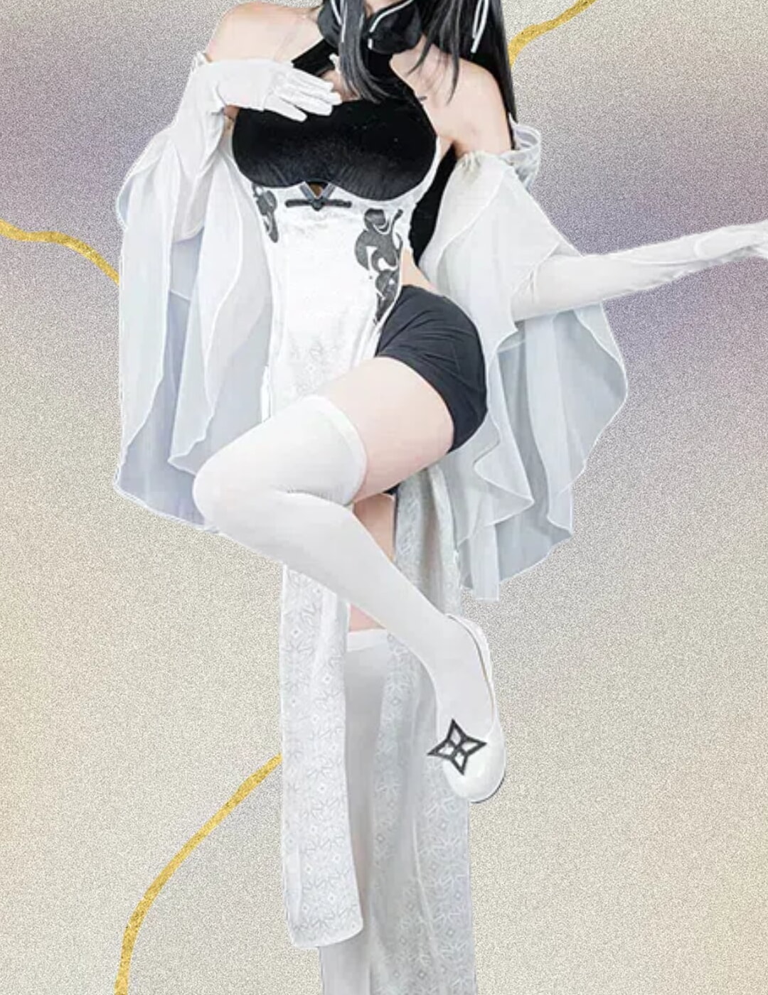 アズールレーン ペーター?シュトラッサー 艶書美玉 コスプレ衣装【UWOWO 正規品】