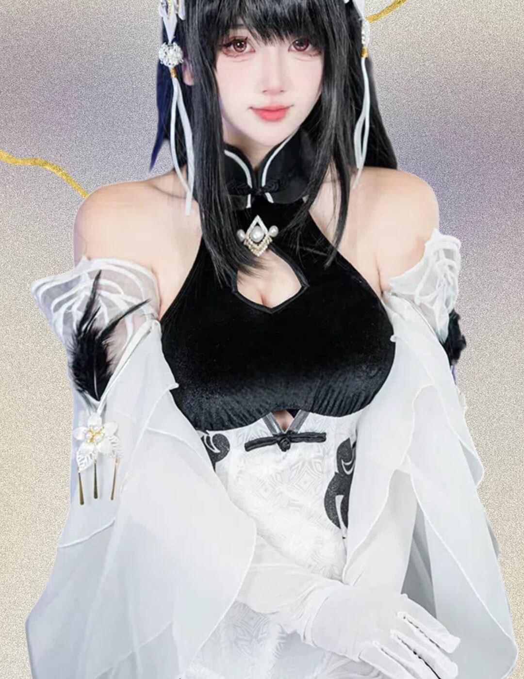 アズールレーン ペーター?シュトラッサー 艶書美玉 コスプレ衣装【UWOWO 正規品】 - 画像 (2)
