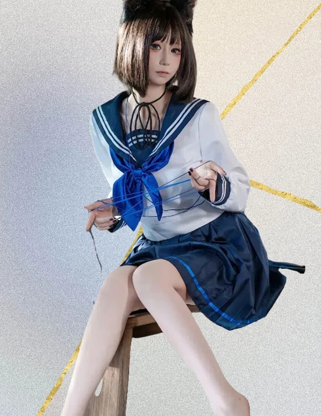 ブルーアーカイブ 桐生キキョウ コスプレ衣装