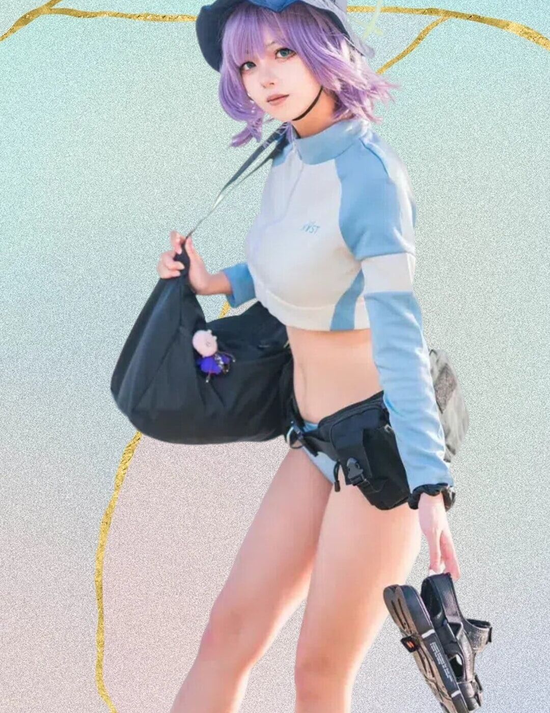 ブルーアーカイブ 空井サキ コスプレ衣装 - 画像 (2)