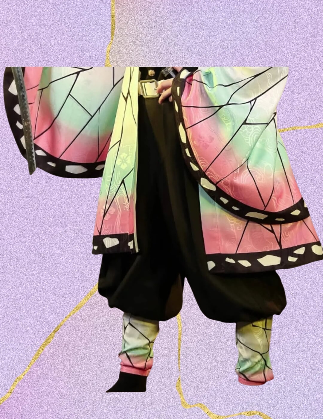 鬼滅の刃 胡蝶しのぶ 蟲柱 羽織のみ コスプレ衣装 - 画像 (3)