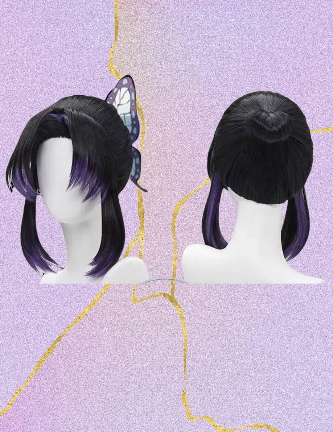鬼滅の刃 胡蝶しのぶ 蟲柱 羽織のみ コスプレ衣装 - 画像 (8)
