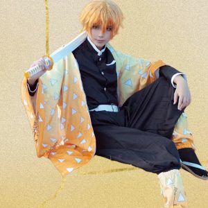 鬼滅の刃 我妻 善逸 コスプレ衣装