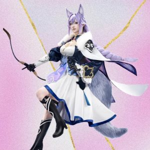 崩壊:スターレイル 白珠 はくじゅ 雲上の五騎士 コスプレ衣装