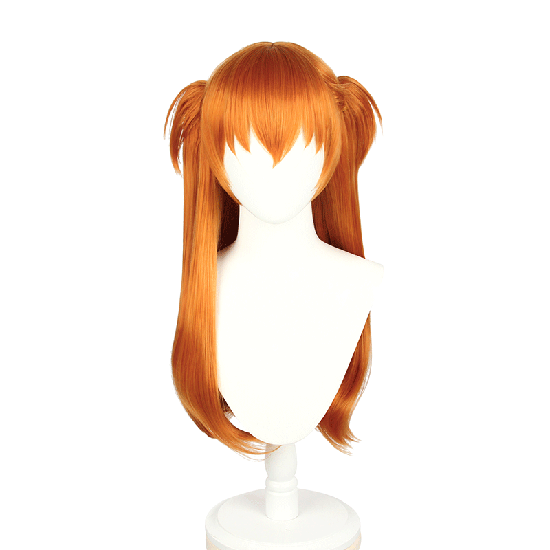 オレンジ 60cm コスプレウィッグ